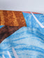 Men's Tropical Print Short Sleeve Button-Up Shirt nicholesgifts