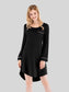 Round Neck Night Dress with Pocket nicholesgifts
