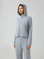 Millennia Zip Up Dropped Shouder Active Hooded nicholesgifts