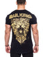 Men's Plus Size Round Neck Short Sleeve T-Shirt nicholesgifts