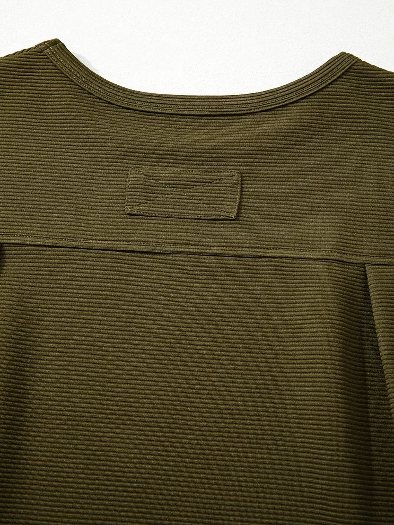 Ribbed Knit Oversized Sweatshirt nicholesgifts