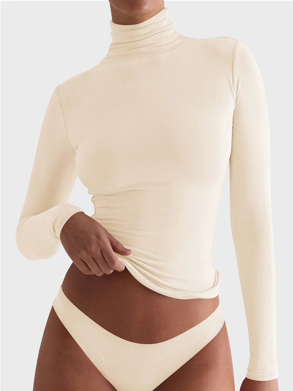 Lovelet Turtleneck Long Sleeve T-Shirt NicholesGifts