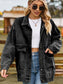 Dropped Shoulder Denim Jacket with Pockets nicholesgifts