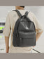 PU Leather Zip Backpack Bag nicholesgifts