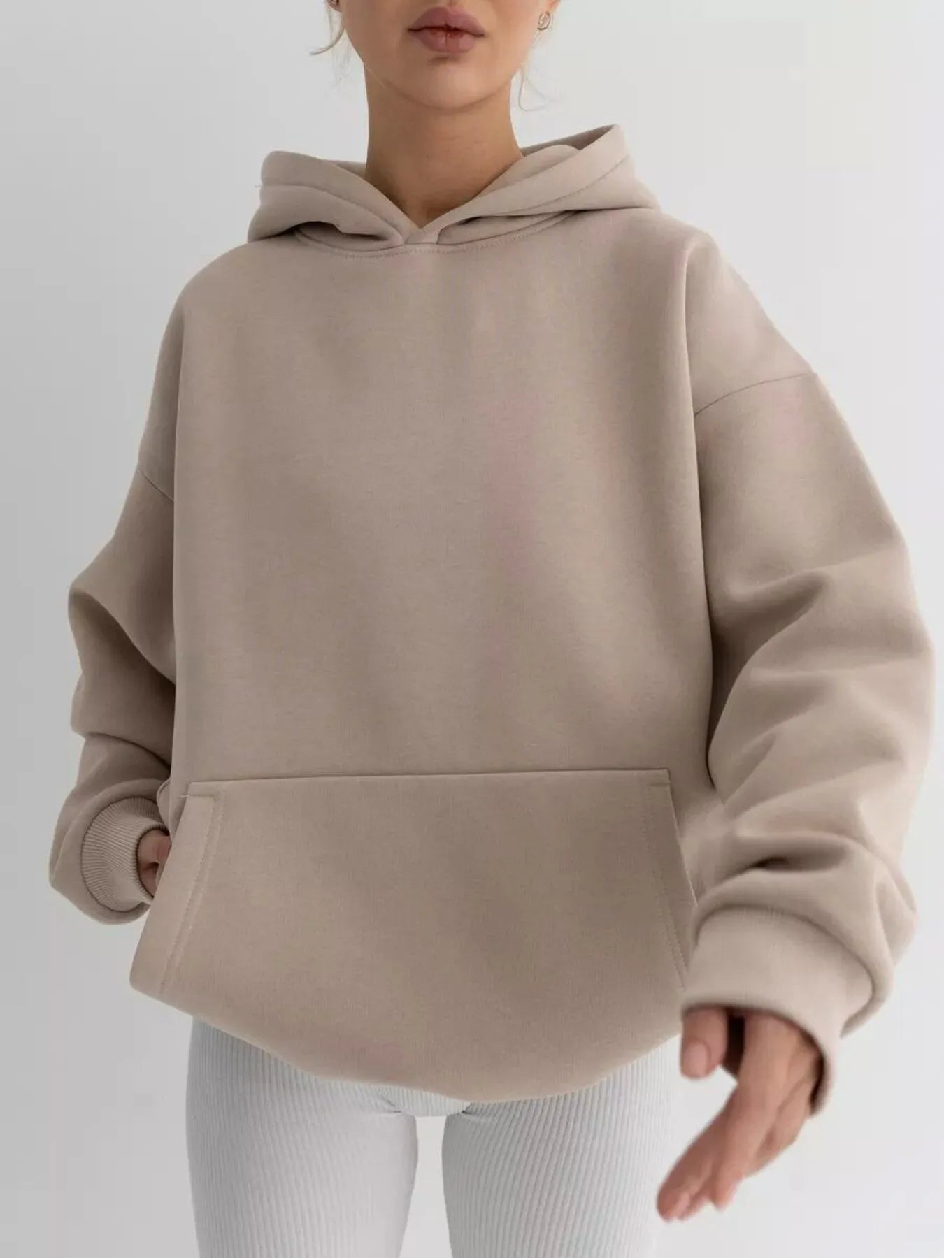 Kangaroo Pocket Long Sleeve Hoodie