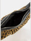 Fame Leopard Print Half Moon Shoulder Bag nicholesgifts