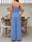 Spaghetti Strap Wide Leg Jumpsuit nicholesgifts
