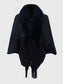Women Open Front Fringe Hem Poncho nicholesgifts