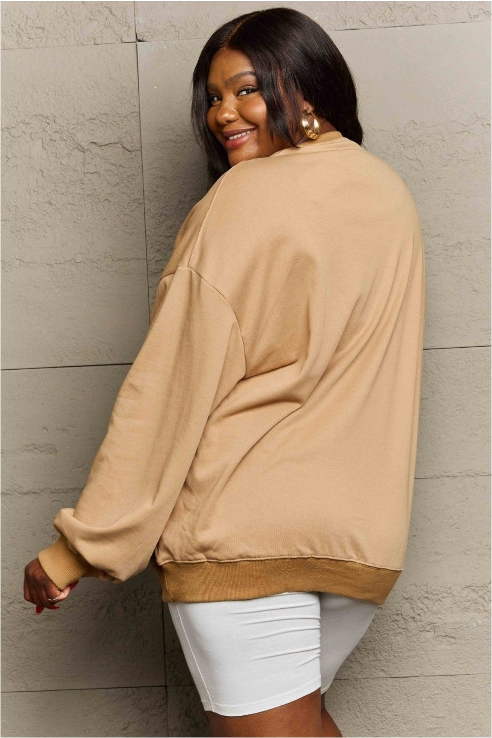 Simply Love Full Size Graphic Round Neck Sweatshirt nicholesgifts