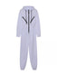 Hooded Zip-Up Long Sleeve Jumpsuit nicholesgifts