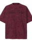 Men's Stars Round Neck Oversized T-Shirt nicholesgifts