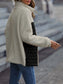Leopard Color Block Zip-Up Jacket nicholesgifts