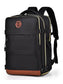Color Block Multi-Pockets Backpack Bag nicholesgifts