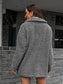 Ivy Lane Zip-Up Collared Teddy Jacket nicholesgifts