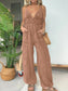 Full Size Wide Leg Spaghetti Strap Jumpsuit Plus Size nicholesgifts