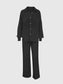 Texture Button Up Long Sleeve Shirt and Pants Set nicholesgifts