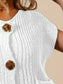 SO ME Big Metal Button Front Sweater Vest nicholesgifts