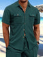 Men's Full Size Button Down Short Sleeve Shirt Plus Size nicholesgifts