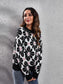 Floral Round Neck Long Sleeve Sweater nicholesgifts