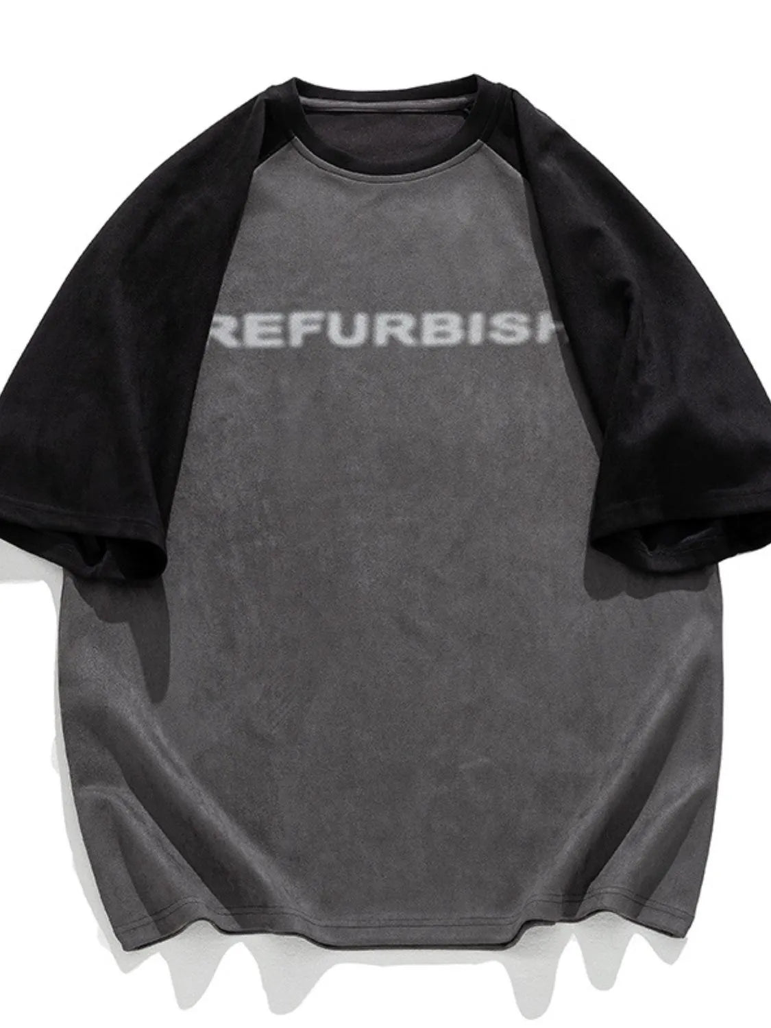 Men's Letter Round Neck Half Sleeve T-Shirt Trendsi