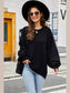 Women Round Neck Long Sleeve Sweater nicholesgifts