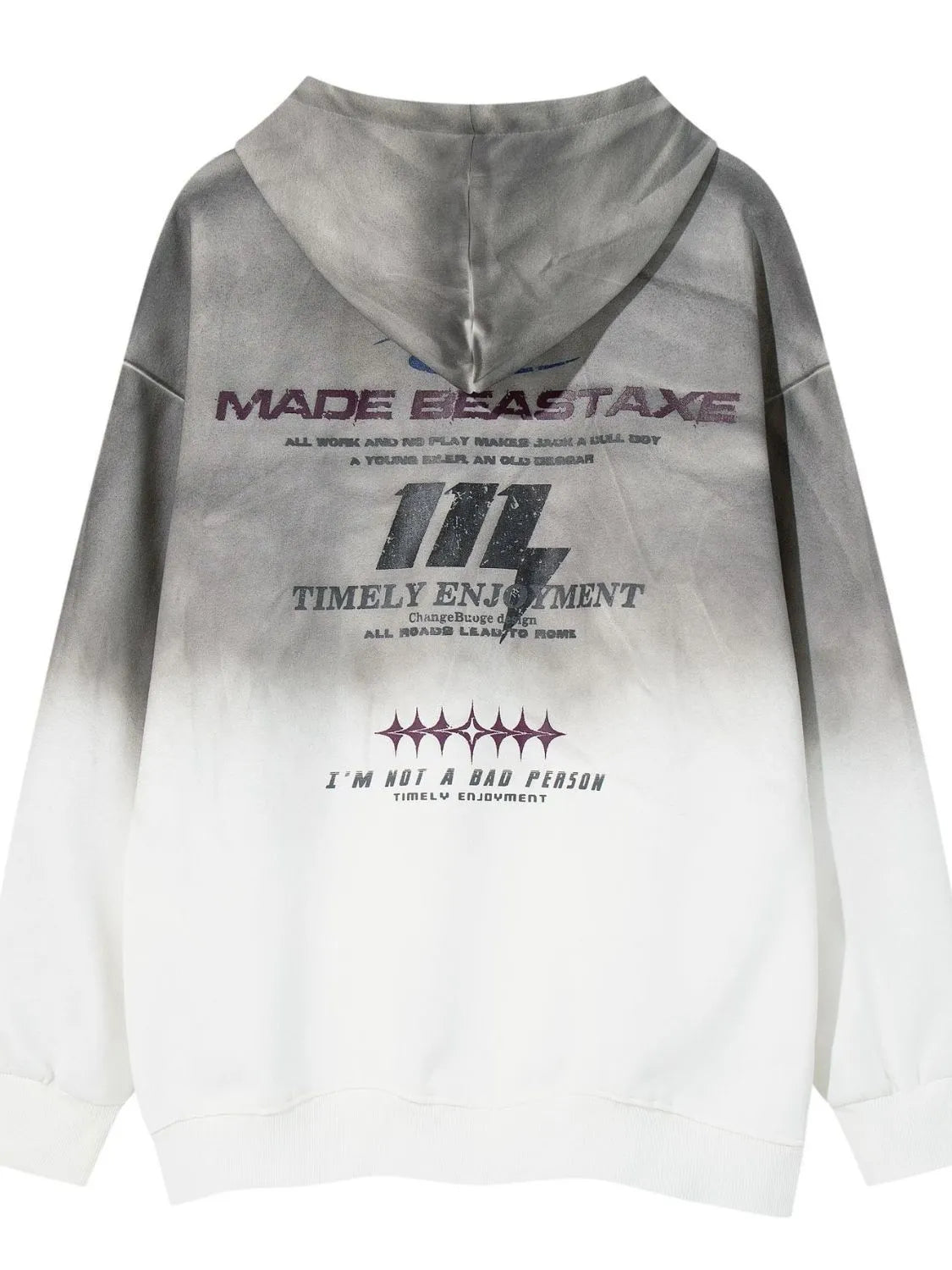 Men's Gradient Long Sleeve Hoodie NicholesGifts