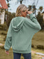 Zip Up Drawstring Long Sleeve Hooded Jacket nicholesgifts