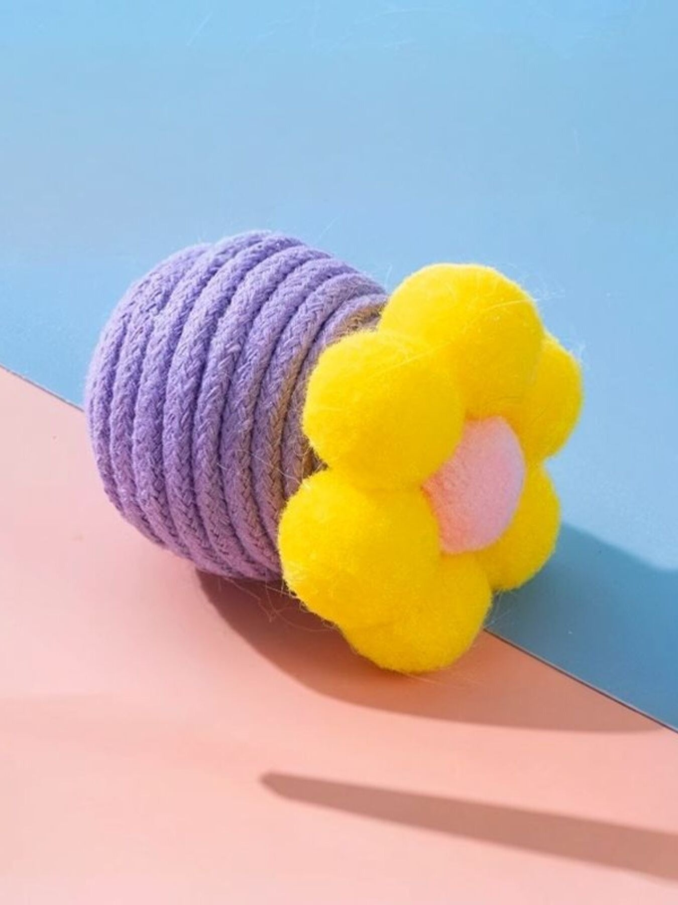 Interactive Flower Design Squeaky Pet Sound Toy nicholesgifts