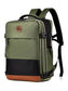 Color Block Multi-Pockets Backpack Bag nicholesgifts