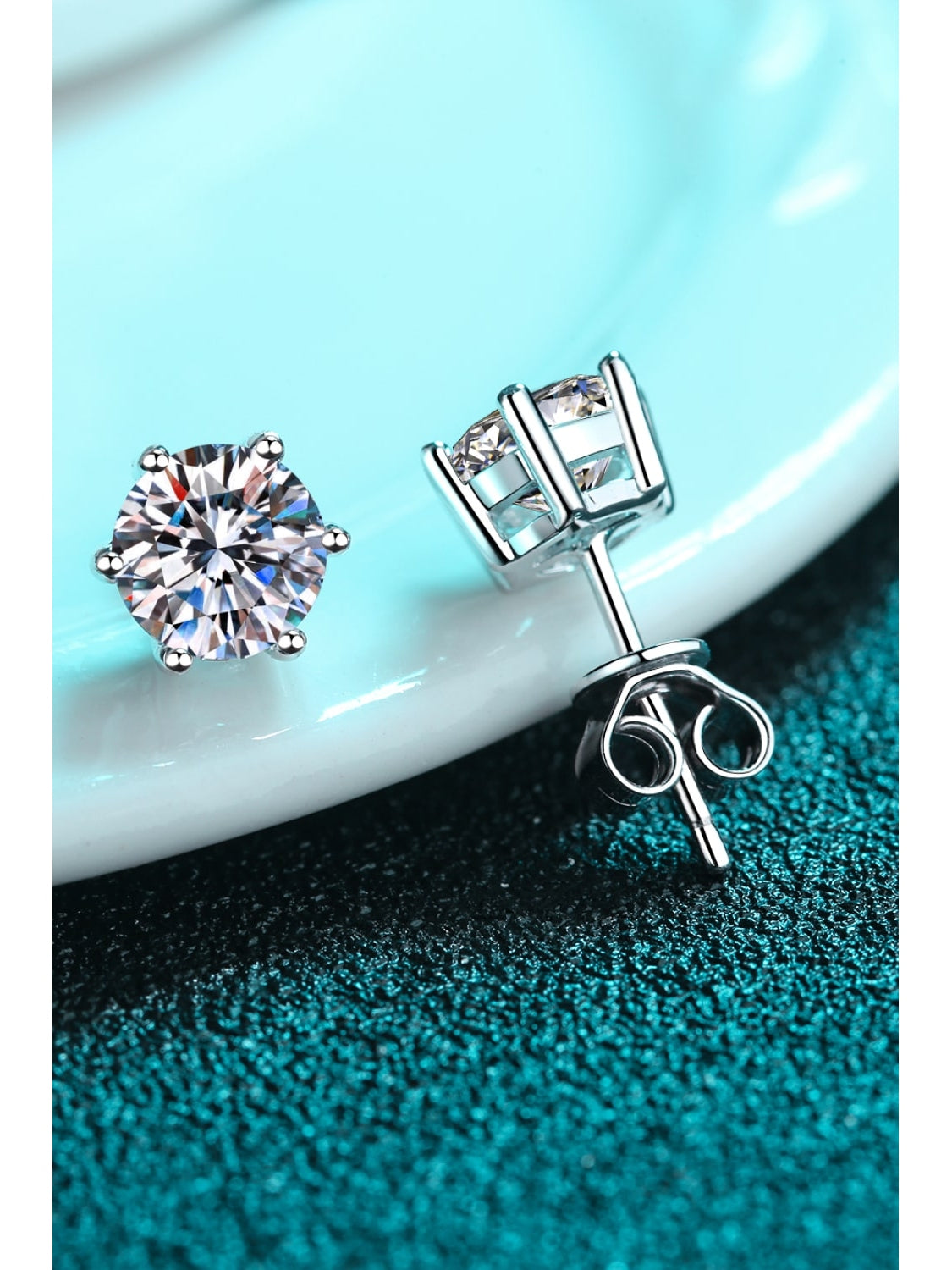 Endless Cheer Moissanite Stud Earrings nicholesgifts