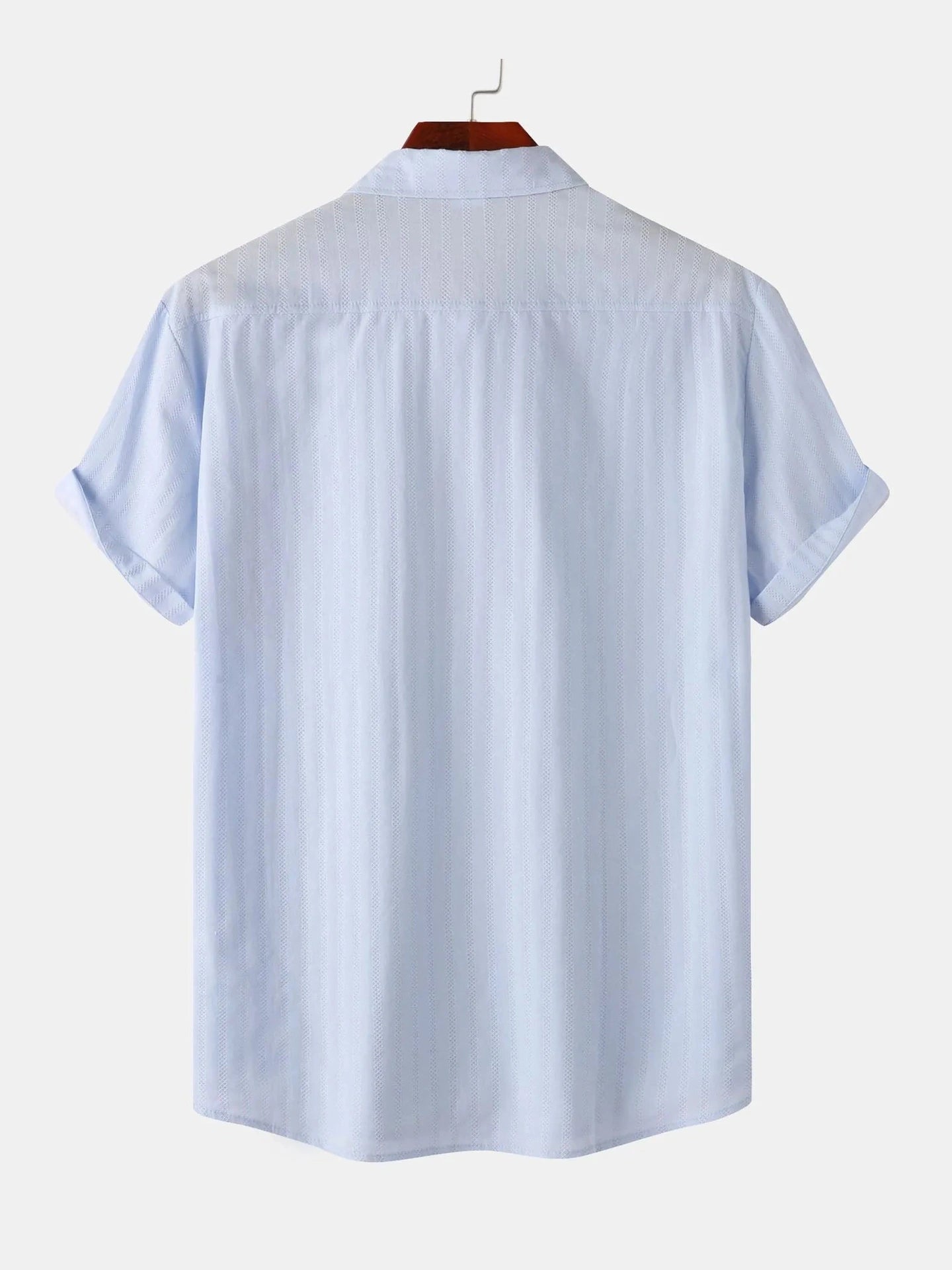 Men's Casual Short Sleeve Button Down Shirt NicholesGifts