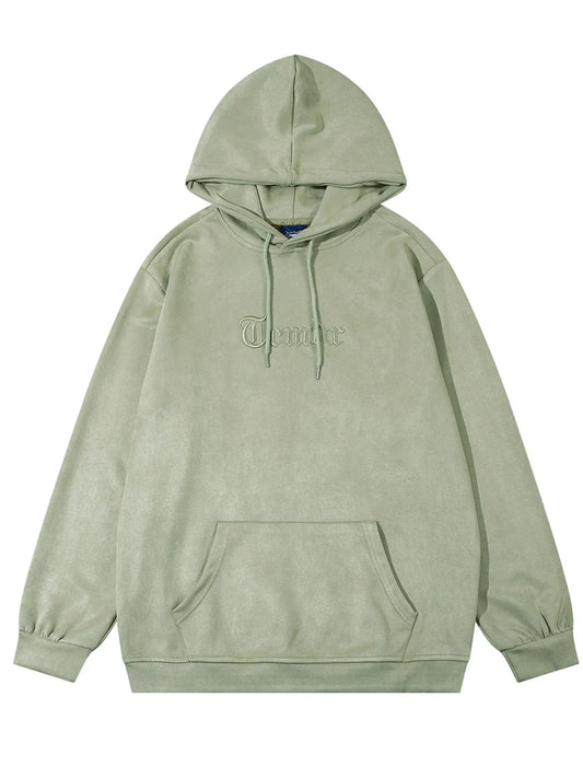 Men's Embroidered Drawstring Long Sleeve Hoodie NicholesGifts