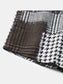 Men's Plus Size Plaid Short Sleeve Button-Up Shirt nicholesgifts