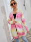 Angel Wings Full Size Gradient Open Front Cardigan nicholesgifts