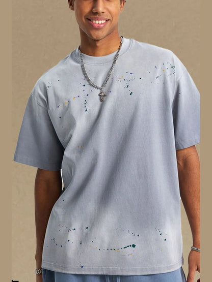 Men's Round Neck Half Sleeve T-Shirt nicholesgifts