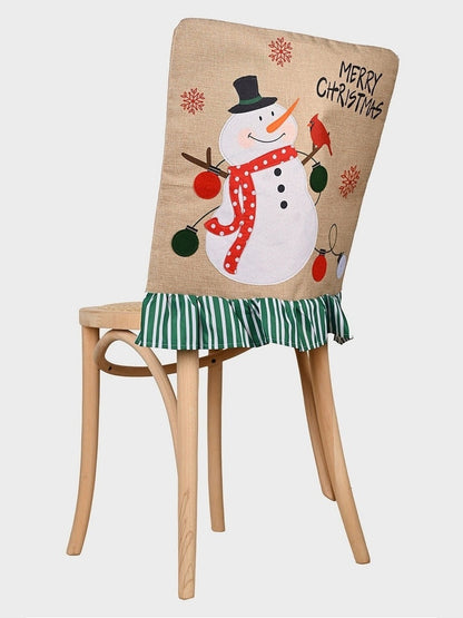 MERRY CHRISTMAS Chair Cover nicholesgifts