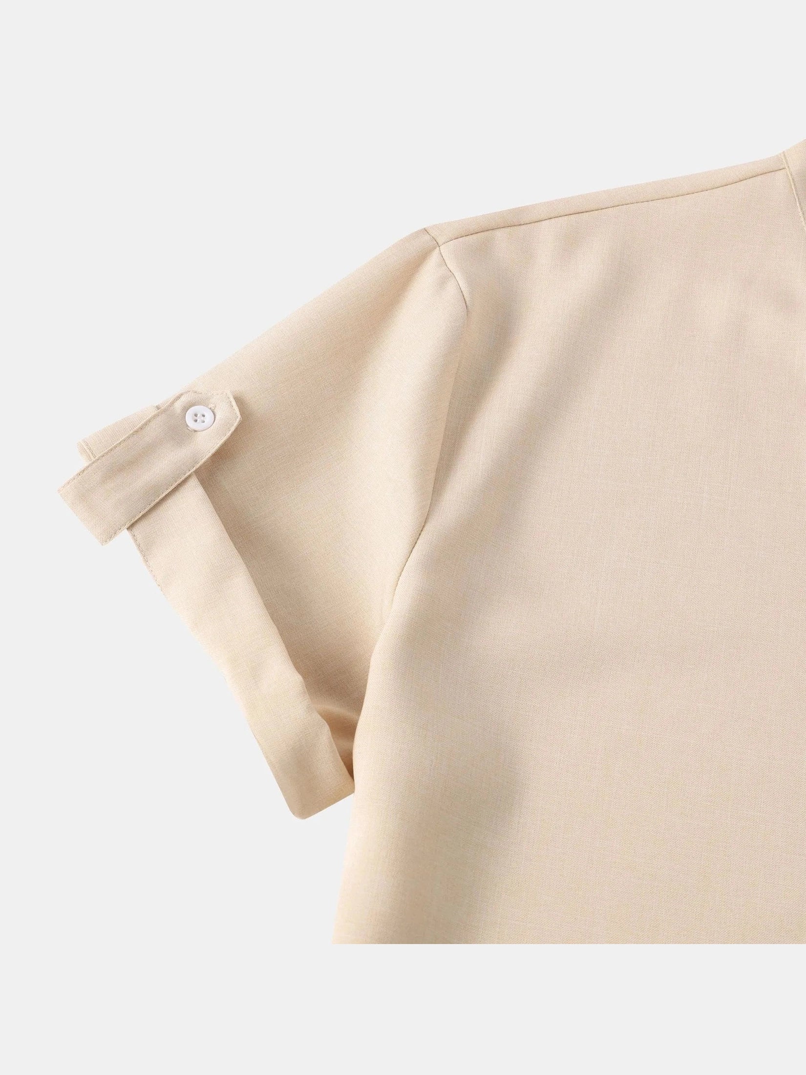 Men's Stand Collar Short Sleeve Henley Shirt Trendsi