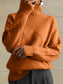 Geometric Turtleneck Long Sleeve Sweater nicholesgifts