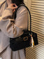 Buckle Decor Shoulder Bag nicholesgifts