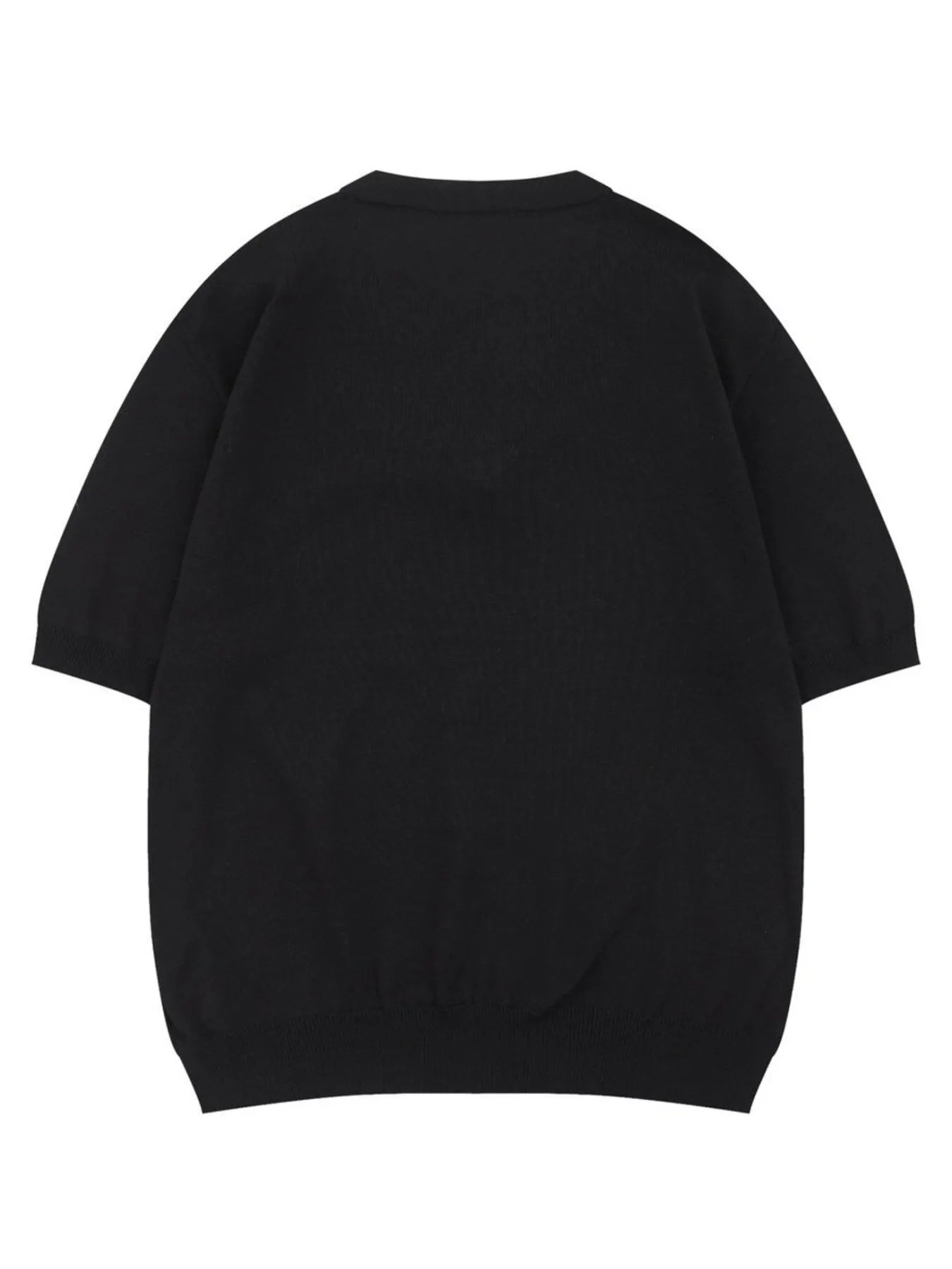 Men's Classic Short Sleeve Knit T-Shirt Trendsi