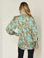 Double Take Full Size Printed Smocked Long Sleeve Blouse nicholesgifts