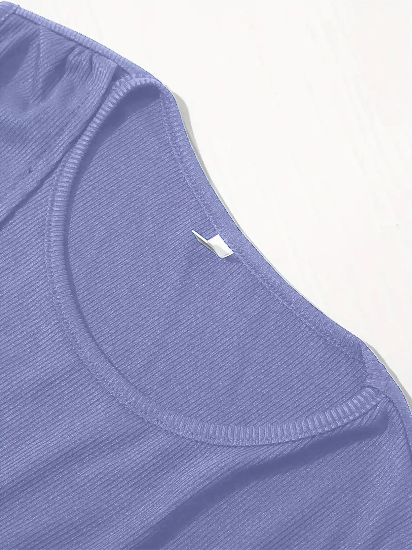 Side Tie Round Neck Tank and Pants Set Trendsi
