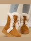 Lace-Up Winter Boots Trendsi