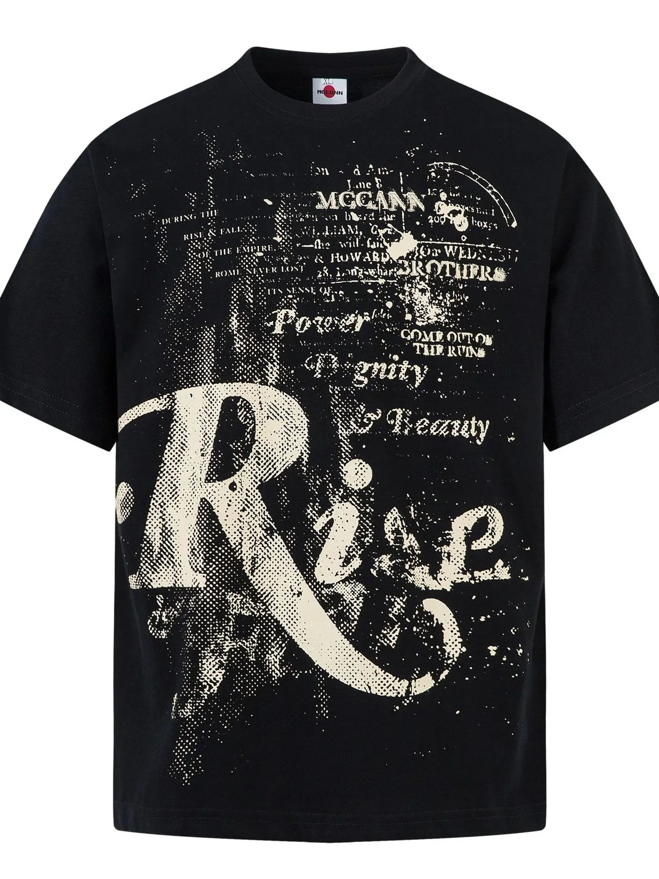 Men's Letter Graphic Short Sleeve T-Shirt Trendsi