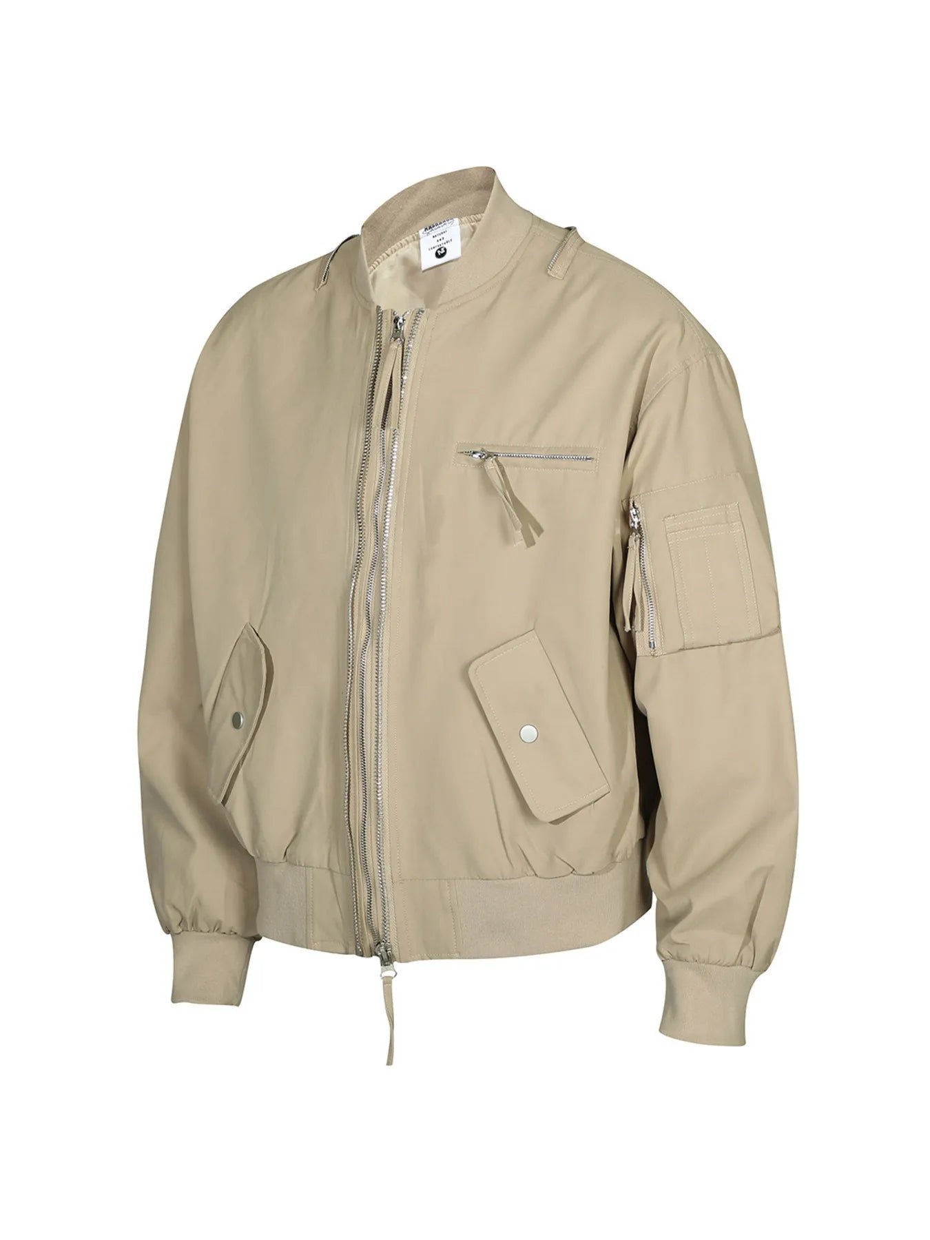 Men's Zip Up Long Sleeve Jacket Trendsi