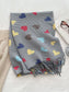 Women Heart Patterned Tassel Scarf Valentine's Day Gift For Her nicholesgifts