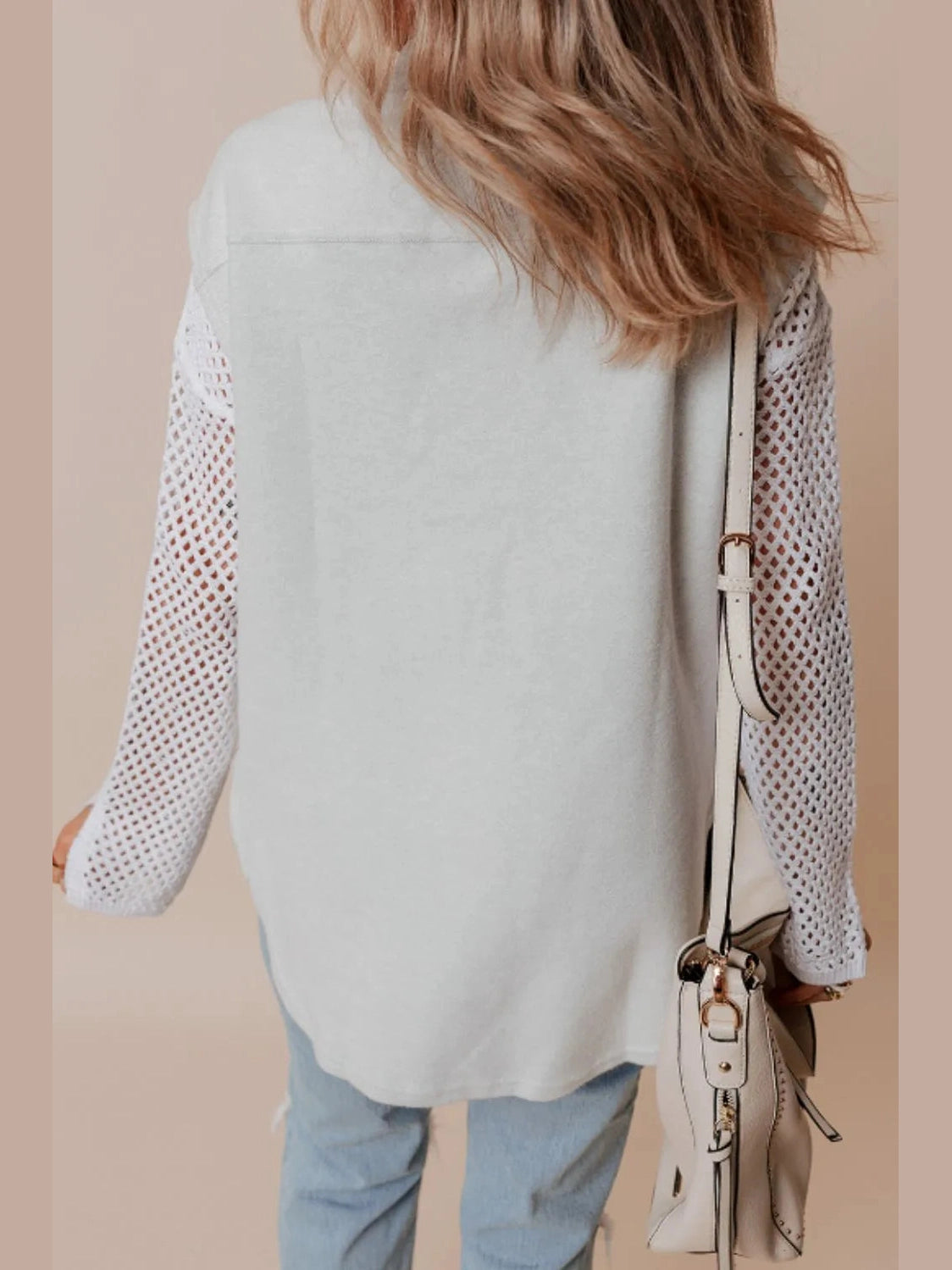 Pocketed Curved Hem Button Up Vest nicholesgifts