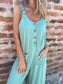 Full Size Button-Front Wide Leg Jumpsuit Plus Size nicholesgifts