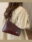 Chic Chain Accent Shoulder Bag nicholesgifts