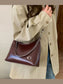 Chic Chain Accent Shoulder Bag nicholesgifts